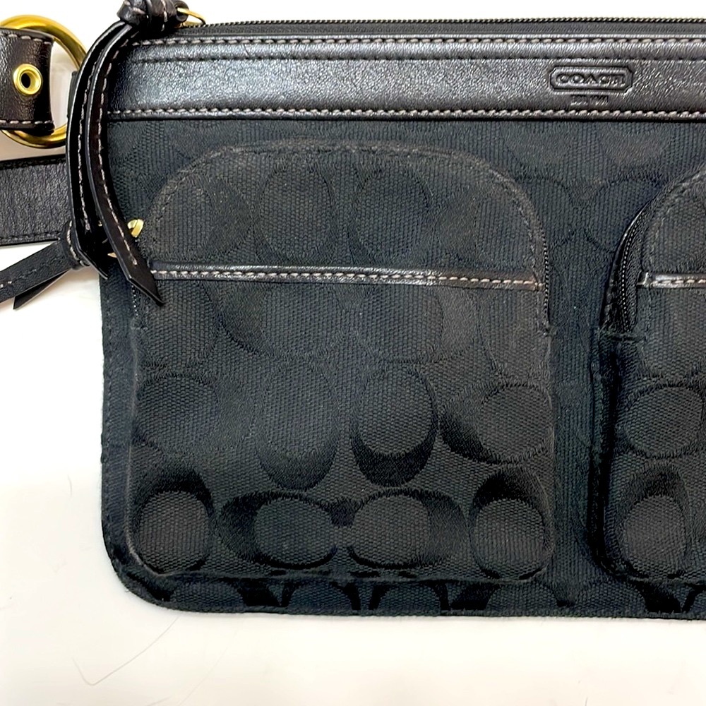 Coach Black Belt Bag - Picture 3 of 12